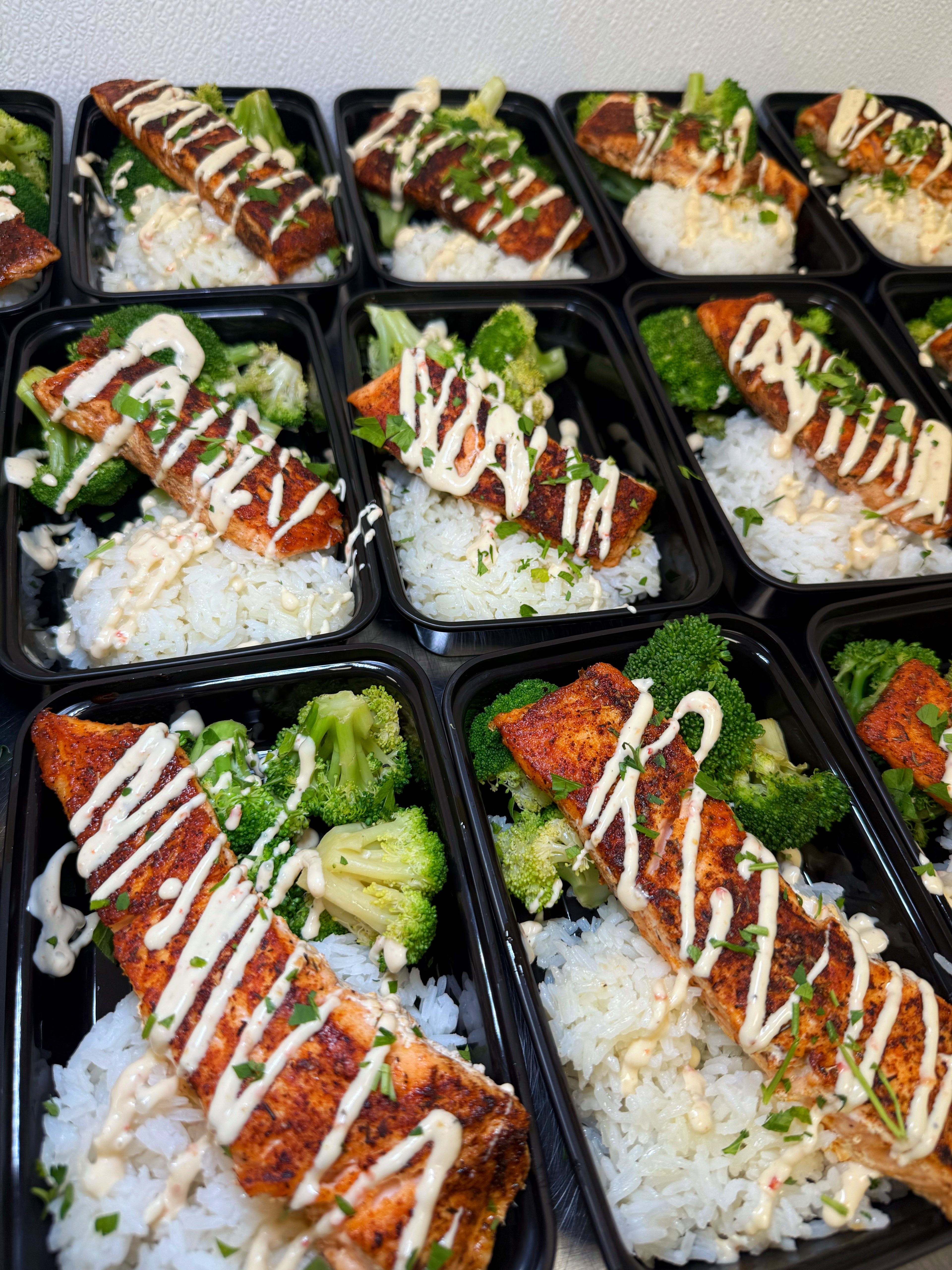 Cajun Salmon W/ Cajun Crema